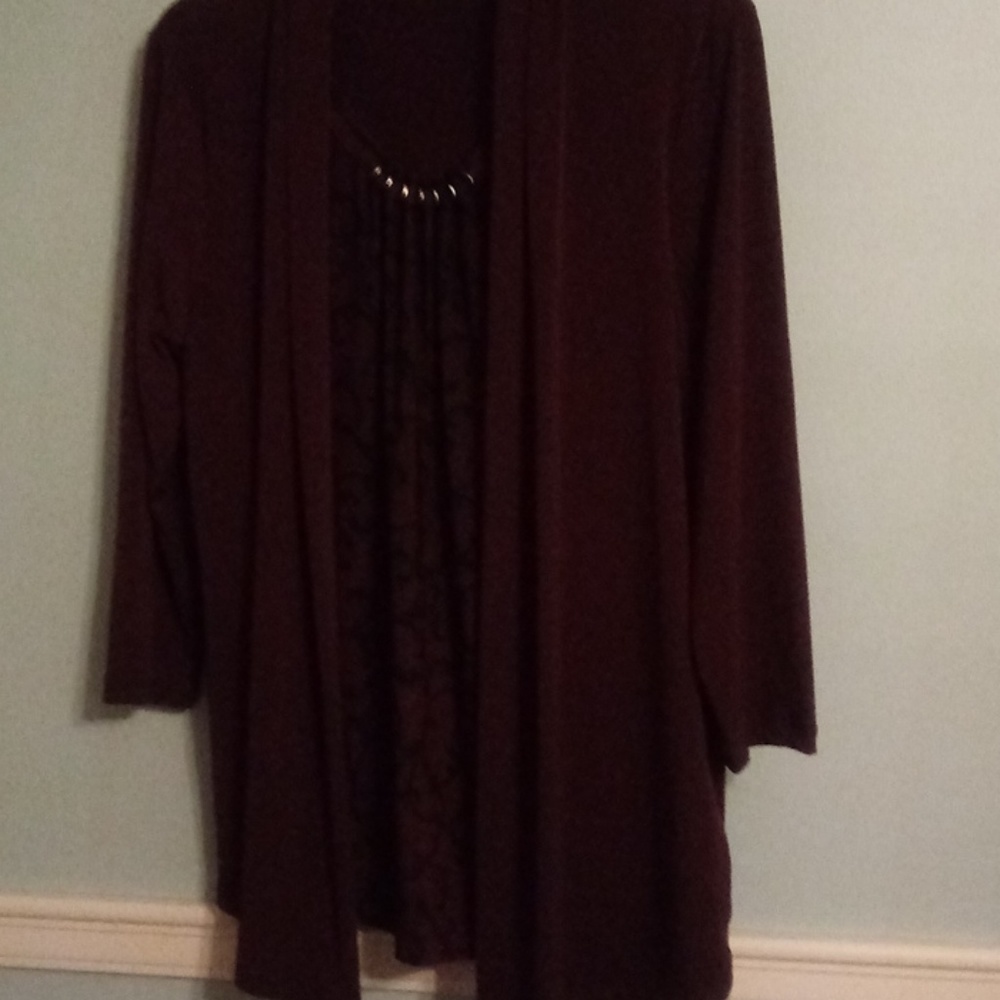 2 in 1 dressy top